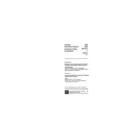 IEC 60811-3-1 Amd.1 Ed. 1.0 b:1994