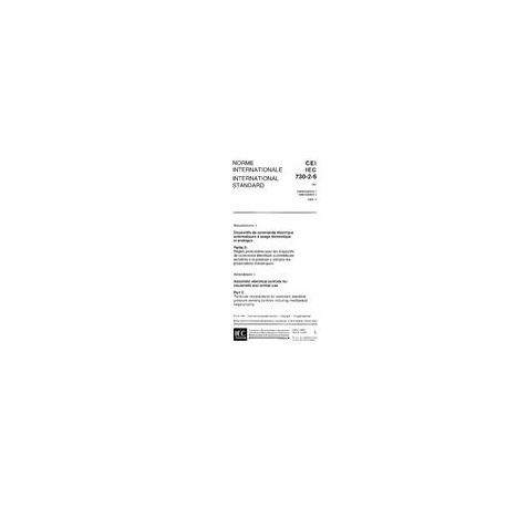 IEC 60730-2-6 Amd.1 Ed. 1.0 b:1994