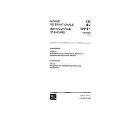 IEC 60645-4 Ed. 1.0 b:1994