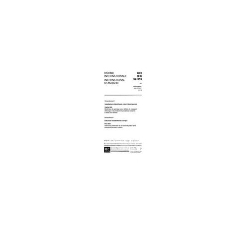 IEC 60092-359 Amd.1 Ed. 1.0 b:1994