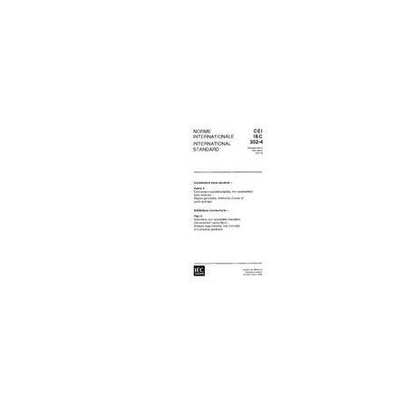 IEC 60352-4 Ed. 1.0 b:1994