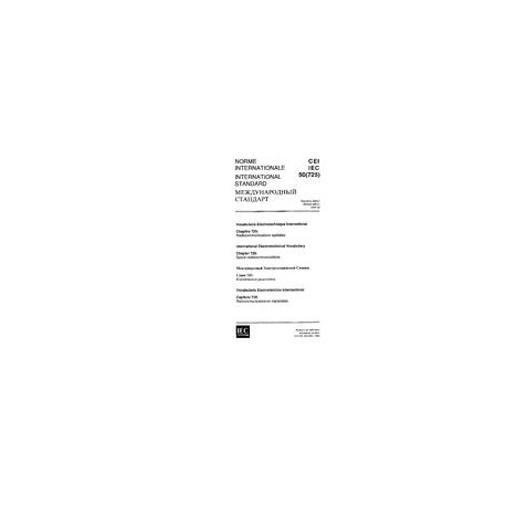 IEC 60050-725 Ed. 2.0 b:1994