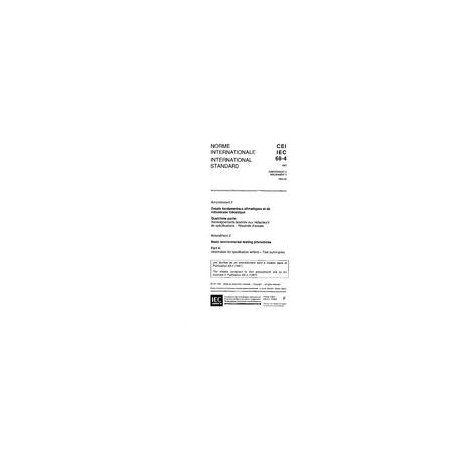 IEC 60068-4 Amd.2 Ed. 1.0 b:1994