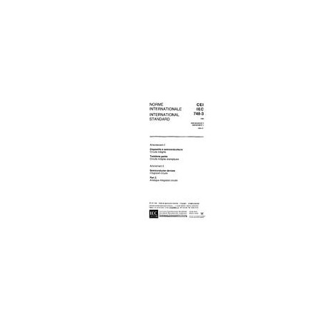 IEC 60748-3 Amd.2 Ed. 1.0 b:1994