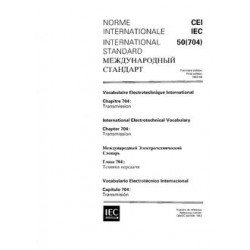 IEC 60050-704 Ed. 1.0 t:1993