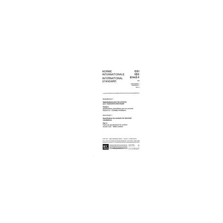 IEC 60614-2-1 Amd.1 Ed. 1.0 b:1993