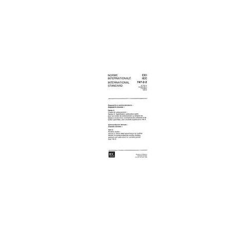 IEC 60747-2-2 Ed. 1.0 b:1993