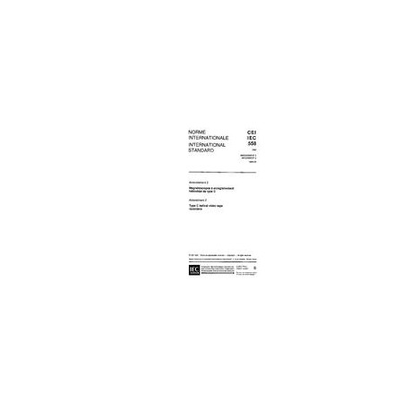 IEC 60558 Amd.2 Ed. 1.0 b:1993