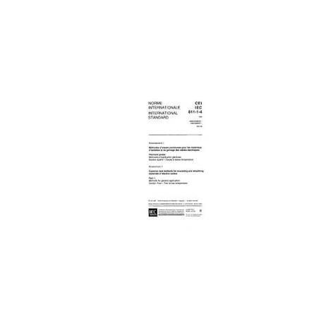IEC 60811-1-4 Amd.1 Ed. 1.0 b:1993