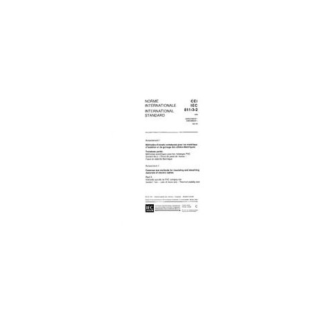 IEC 60811-3-2 Amd.1 Ed. 1.0 b:1993