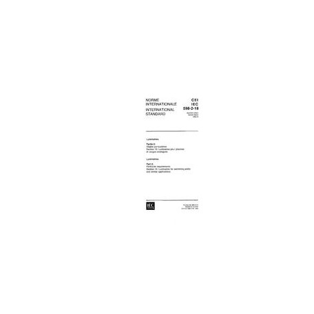 IEC 60598-2-18 Ed. 2.0 b:1993