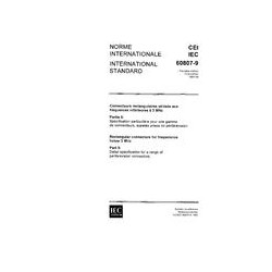 IEC 60807-9 Ed. 1.0 b:1993