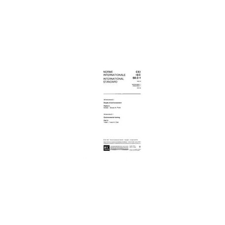IEC 60068-2-1 Amd.1 Ed. 5.0 b:1993
