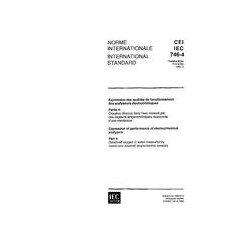 IEC 60746-4 Ed. 1.0 b:1992