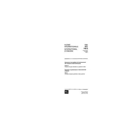 IEC 60746-5 Ed. 1.0 b:1992