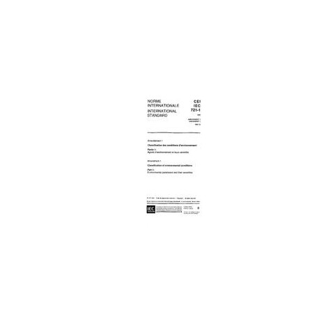 IEC 60721-1 Amd.1 Ed. 2.0 b:1992