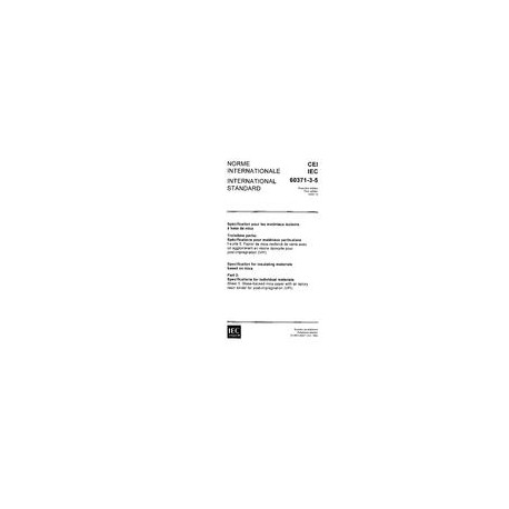 IEC 60371-3-5 Ed. 1.0 b:1992
