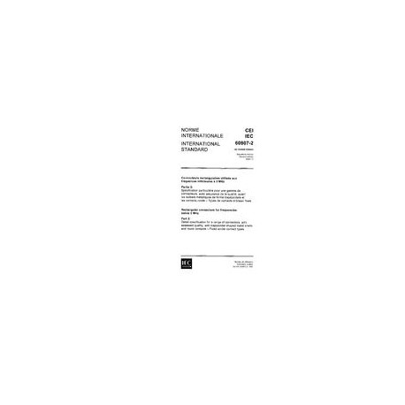 IEC 60807-2 Ed. 2.0 b:1992