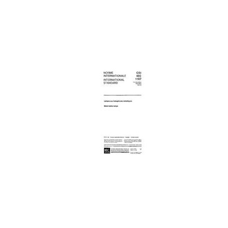 IEC 61167 Ed. 1.0 b:1992