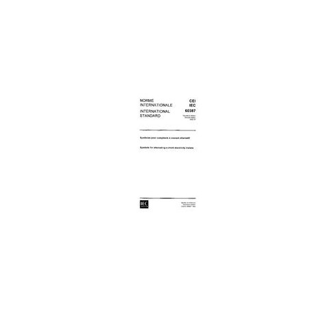 IEC 60387 Ed. 2.0 b:1992