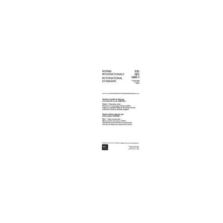 IEC 61097-1 Ed. 1.0 b:1992