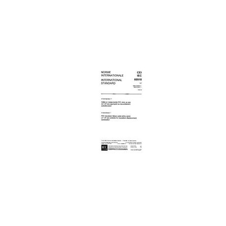 IEC 60918 Amd.1 Ed. 1.0 b:1992