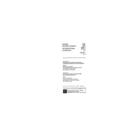 IEC 60603-1 Amd.1 Ed. 2.0 b:1992