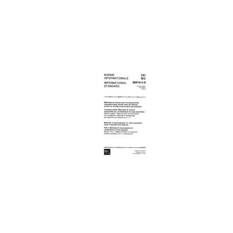 IEC 60510-3-4 Ed. 1.0 b:1992