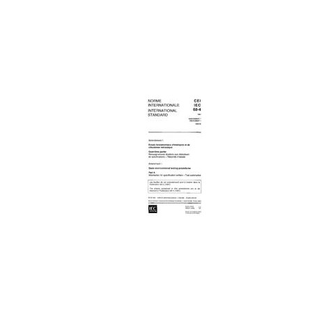 IEC 60068-4 Amd.1 Ed. 1.0 b:1992