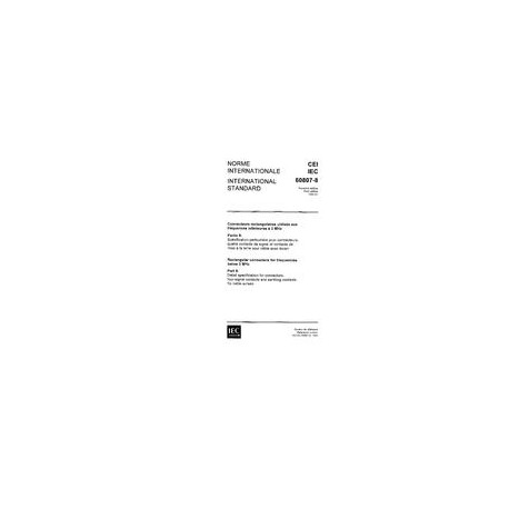 IEC 60807-8 Ed. 1.0 b:1992