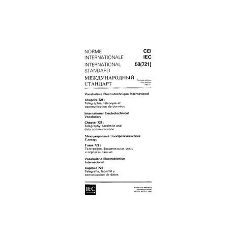 IEC 60050-721 Ed. 1.0 t:1991