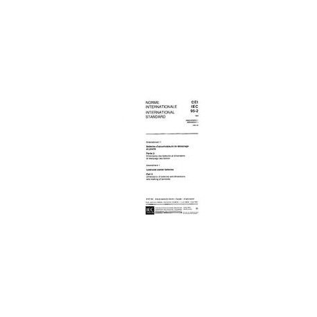 IEC 60095-2 Amd.1 Ed. 3.0 b:1991