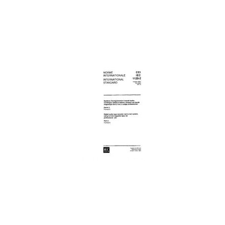IEC 61120-2 Ed. 1.0 b:1991
