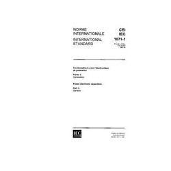 IEC 61071-1 Ed. 1.0 b:1991