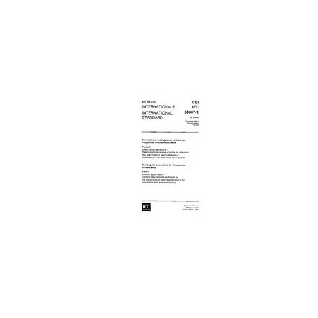 IEC 60807-1 Ed. 2.0 b:1991