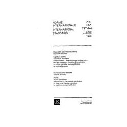 IEC 60747-7-4 Ed. 1.0 b:1991