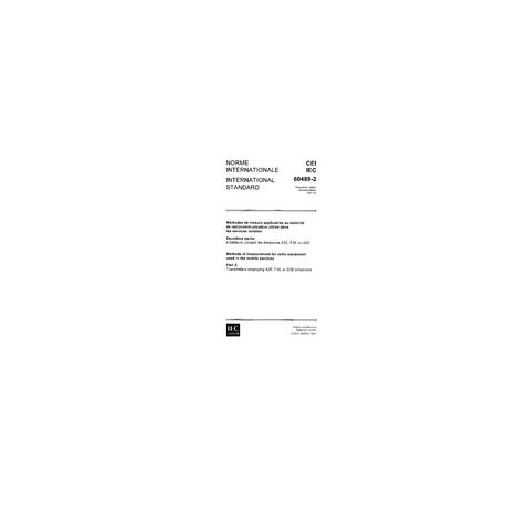 IEC 60489-2 Ed. 2.0 b:1991