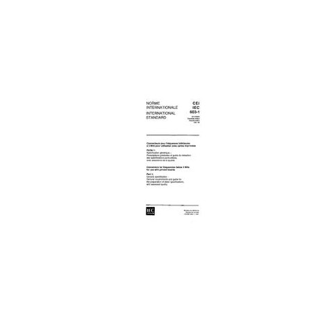 IEC 60603-1 Ed. 2.0 b:1991
