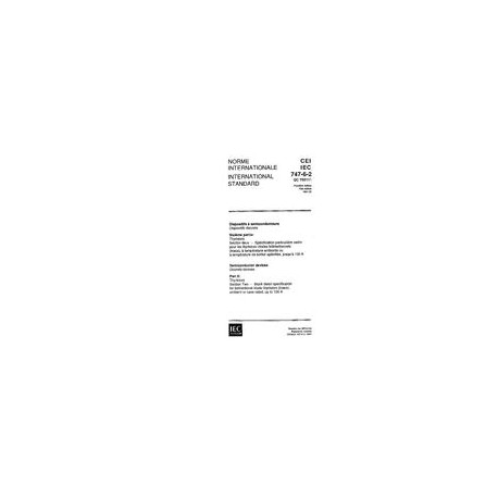 IEC 60747-6-2 Ed. 1.0 b:1991