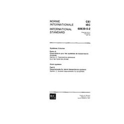 IEC 60839-5-2 Ed. 1.0 b:1991