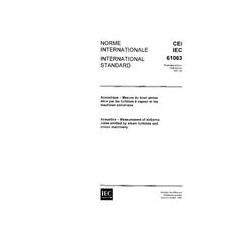 IEC 61063 Ed. 1.0 b:1991