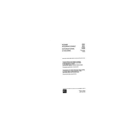 IEC 61050 Ed. 1.0 b:1991