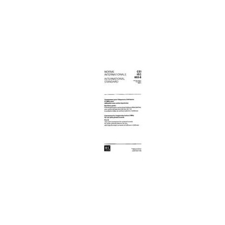 IEC 60603-8 Ed. 1.0 b:1991