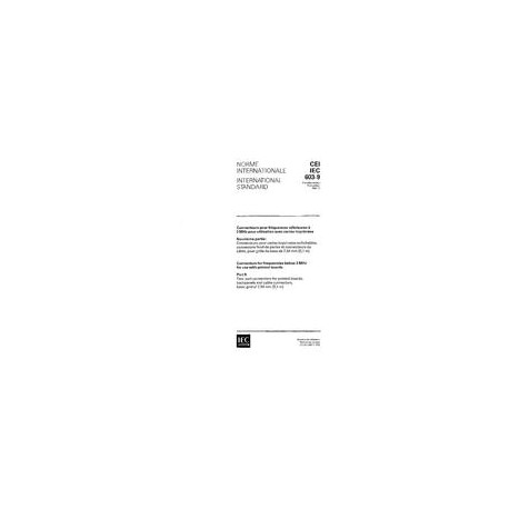 IEC 60603-9 Ed. 1.0 b:1990