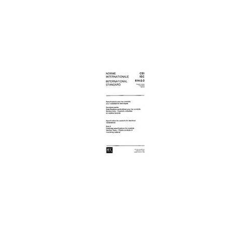 IEC 60614-2-3 Ed. 1.0 b:1990