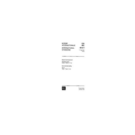 IEC 60068-2-1 Ed. 5.0 b:1990