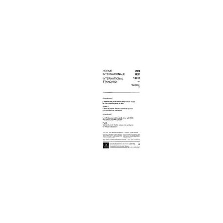 IEC 60189-2 Amd.1 Ed. 3.0 b:1989