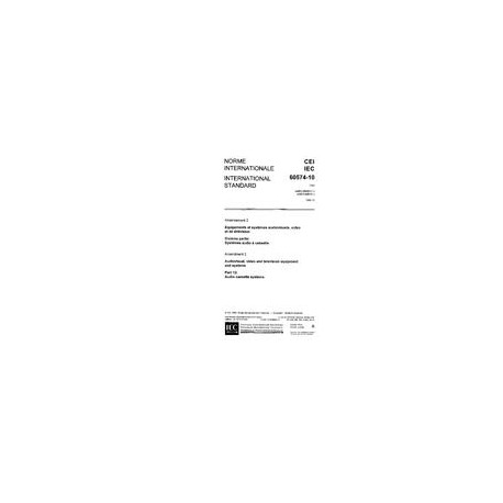 IEC 60574-10 Amd.2 Ed. 2.0 b:1989