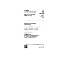 IEC 60747-6-1 Ed. 1.0 b:1989