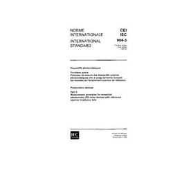 IEC 60904-3 Ed. 1.0 b:1989